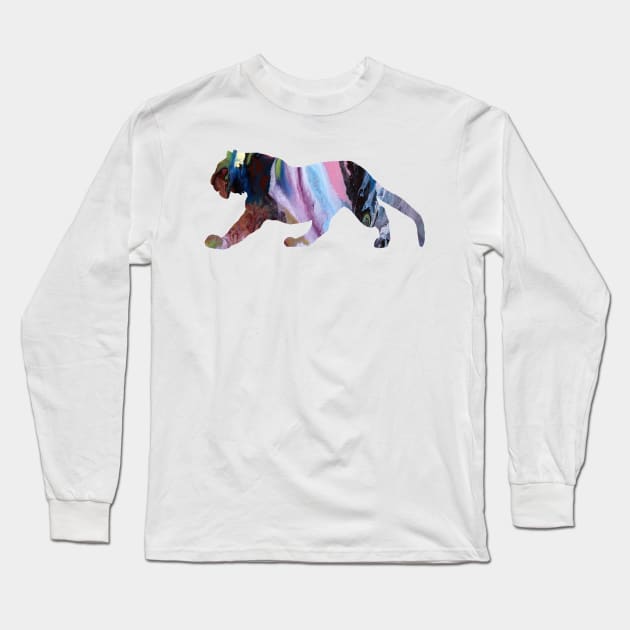 Tiger Long Sleeve T-Shirt by BittenByErmines